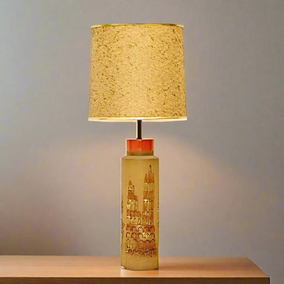 Bitossi Impressed Cityscape Lamp by Aldo Londi