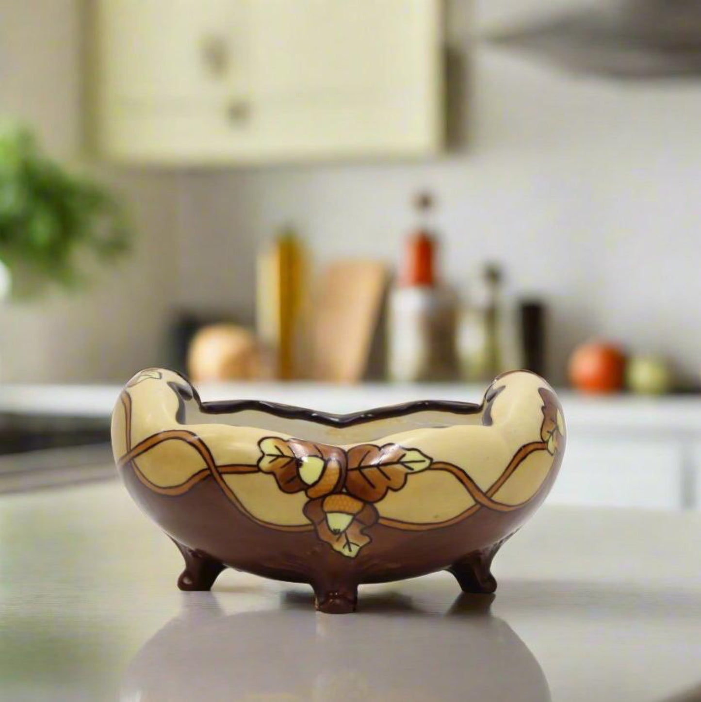 Antique Acorn Bowl/ Candy dish