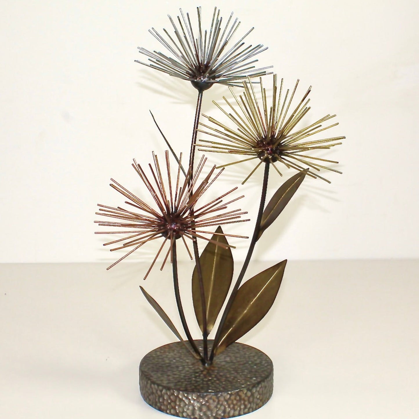 Bronze Thistle Sculpture