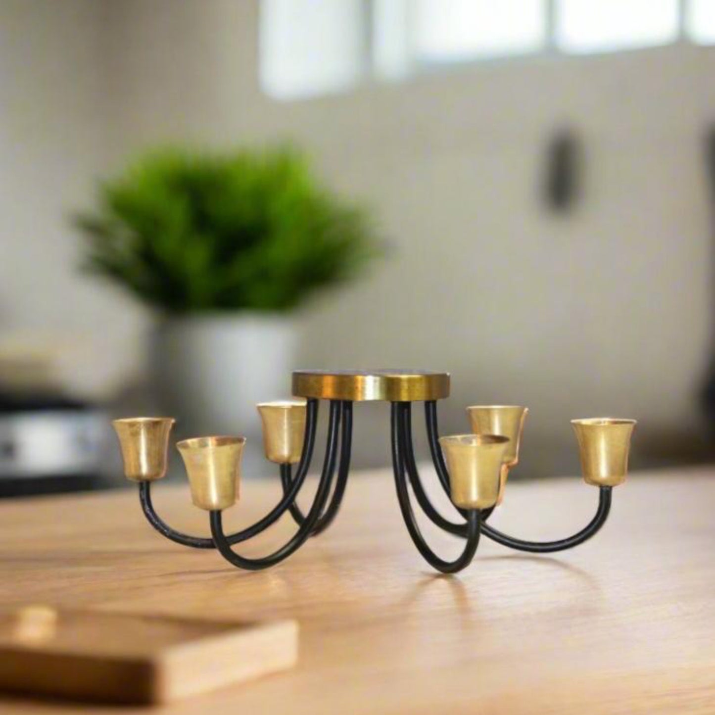 Danish 6-Arm Candle Holder