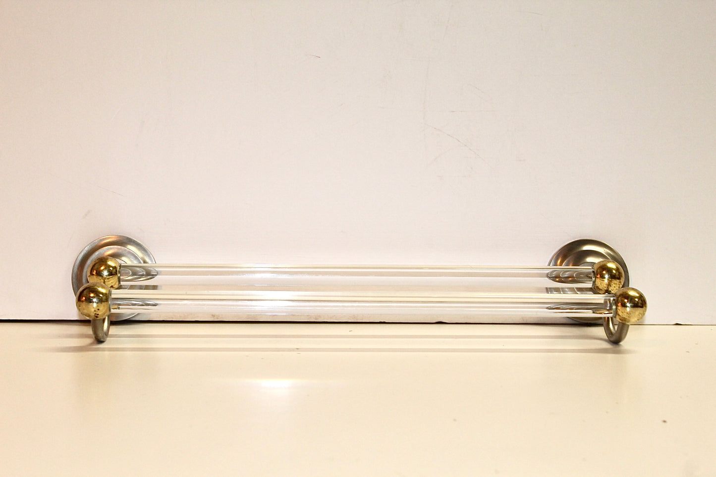 1960's Lucite Towel Rack