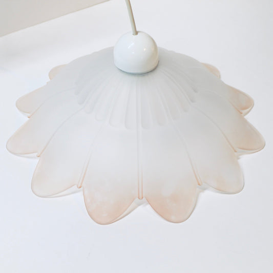 Frosted Glass Flower Shaped Pendant Light