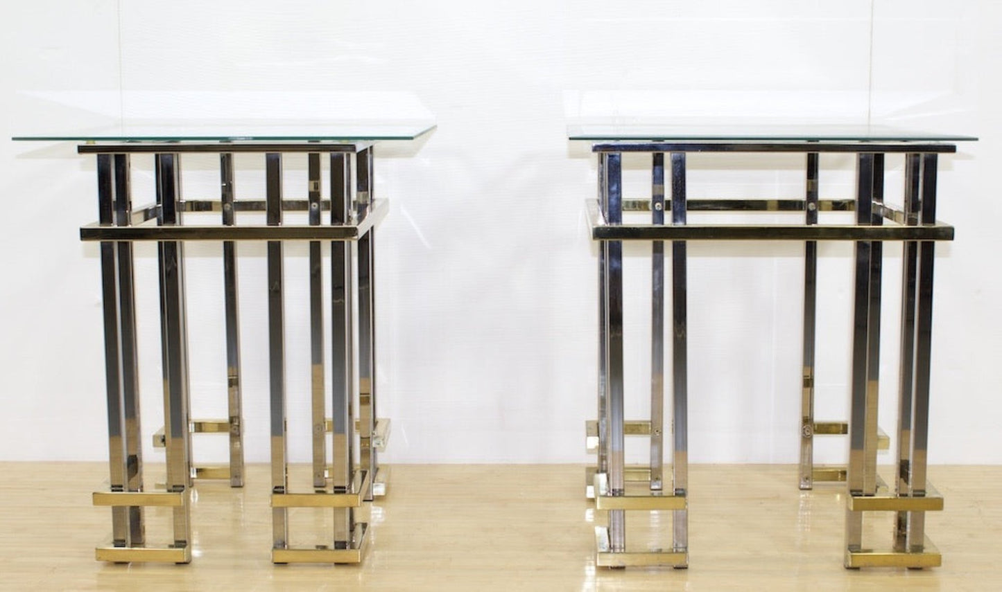 Vintage Hollywood Regency Accent Tables