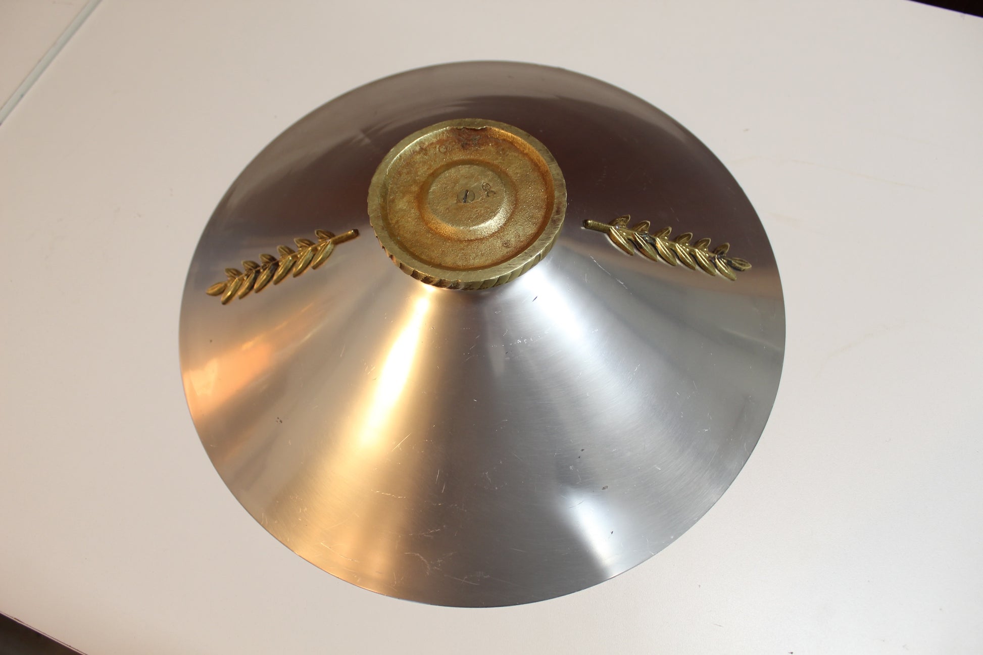 Large Metal Center piece Bowl 