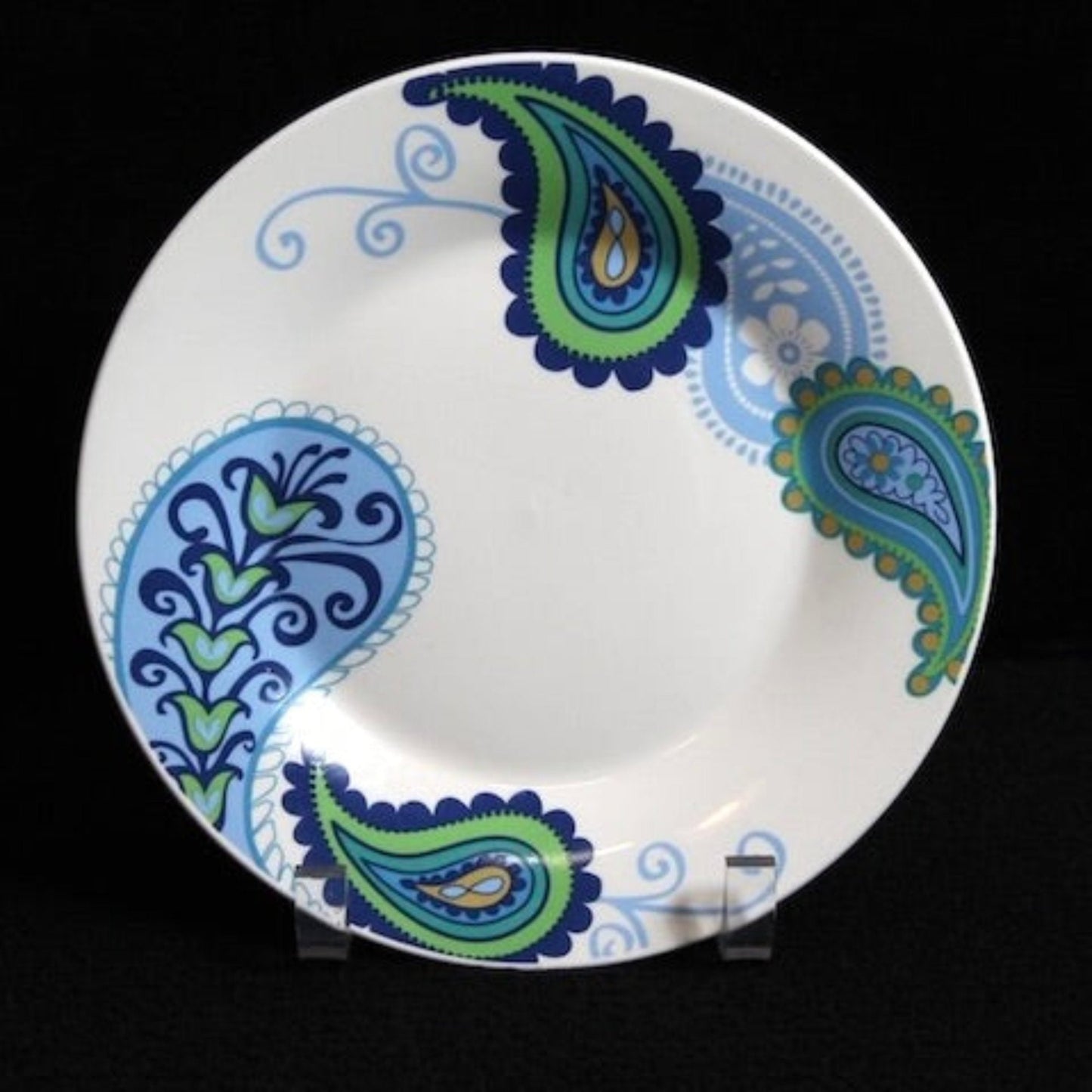 Royal Norfolk NWT Paisley Dinner Plate 