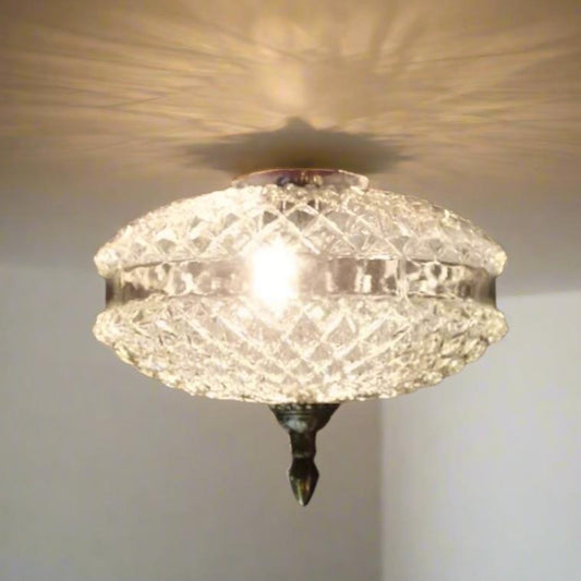 Ceiling Boob Light Cover, Mold Diamond-Cut  Pattern