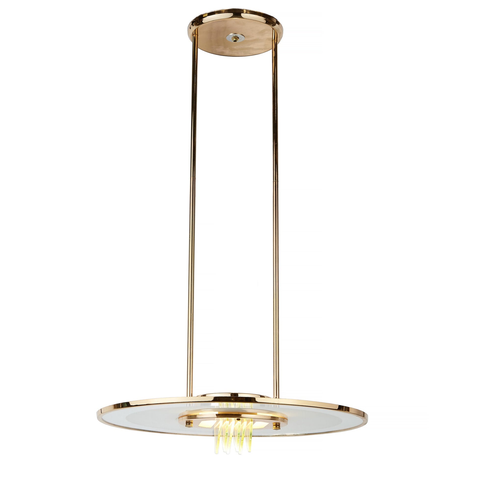 Superior 20th Century Chandeliers | Pendants like thisHigh Modernist Glass Pendant Light from OffCenterModern