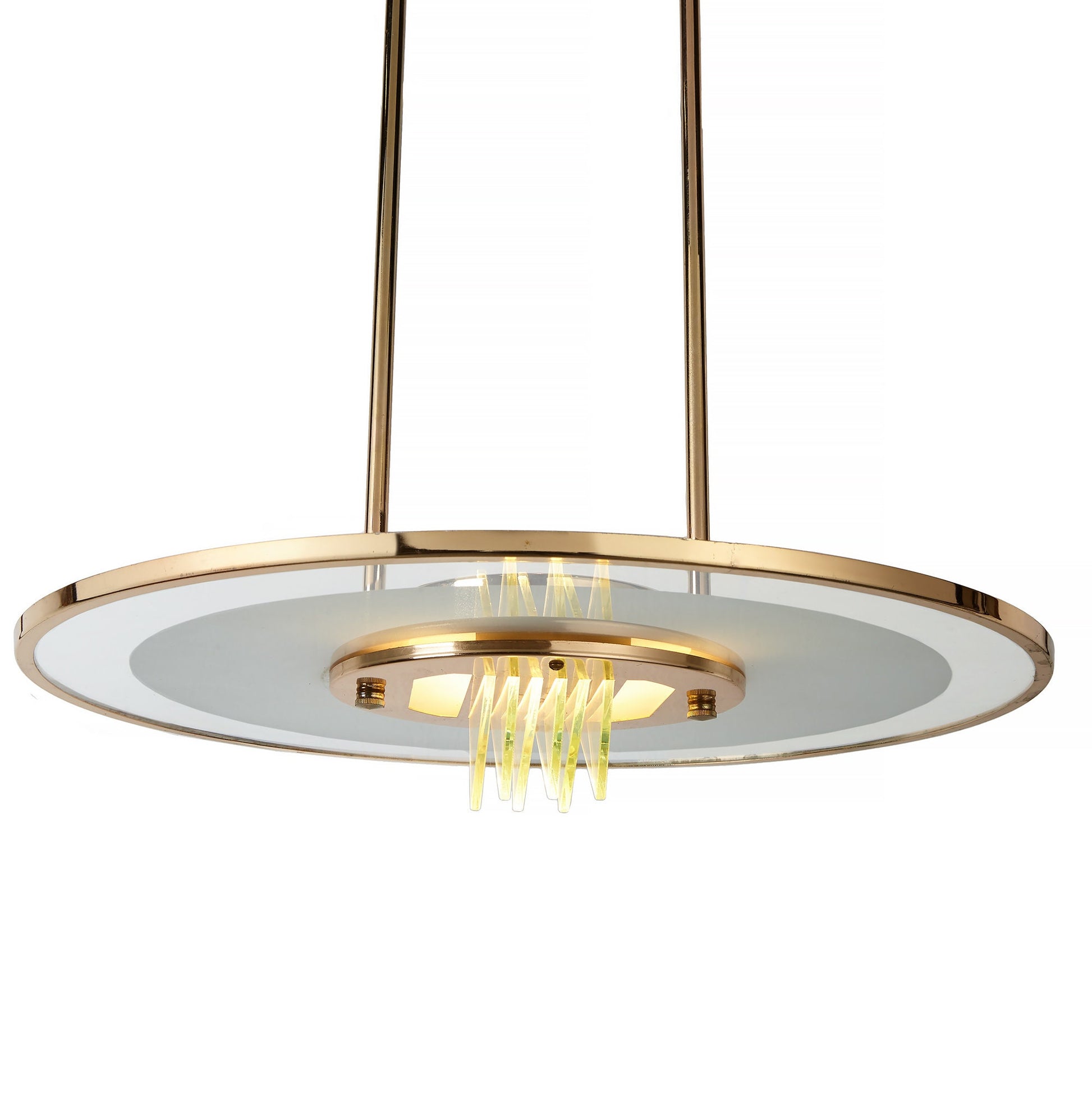 Superior 20th Century Chandeliers | Pendants like thisHigh Modernist Glass Pendant Light from OffCenterModern