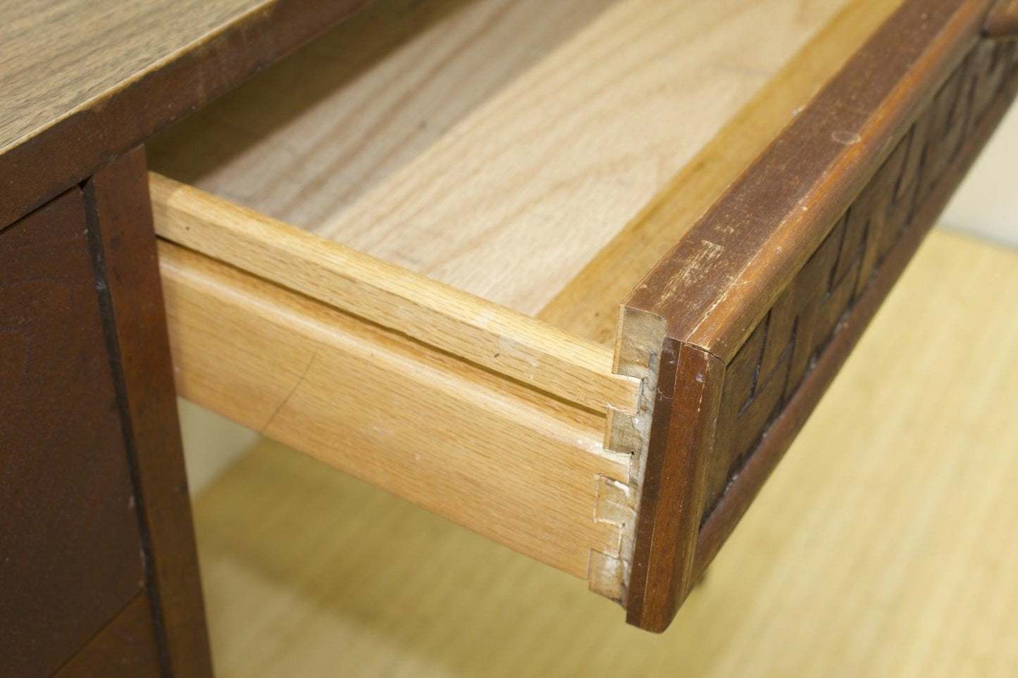 1960s Lane Furniture Walnut Small Desk