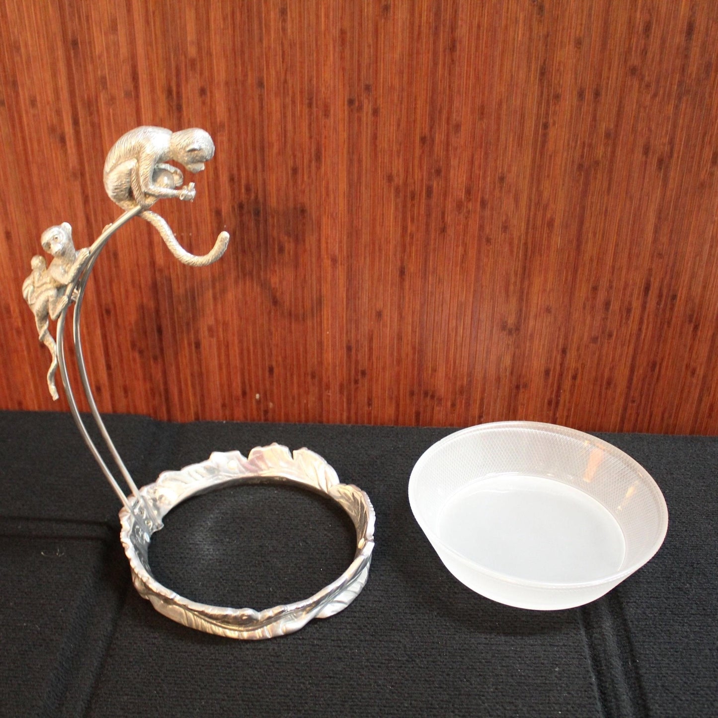 Aluminm Banana hook and fruit bowl