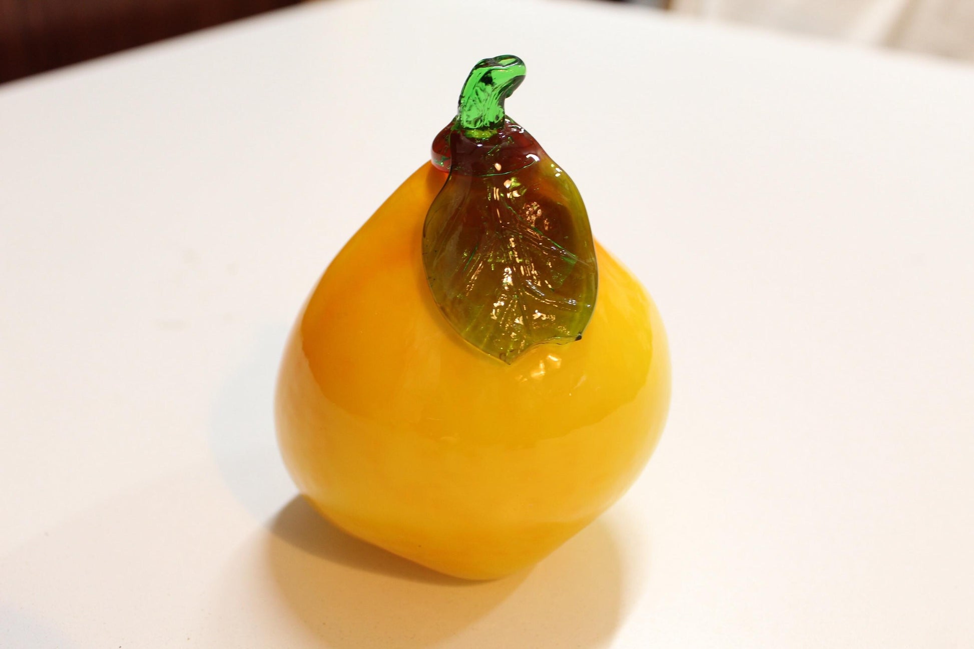 Colored Handlown Glass Fruit