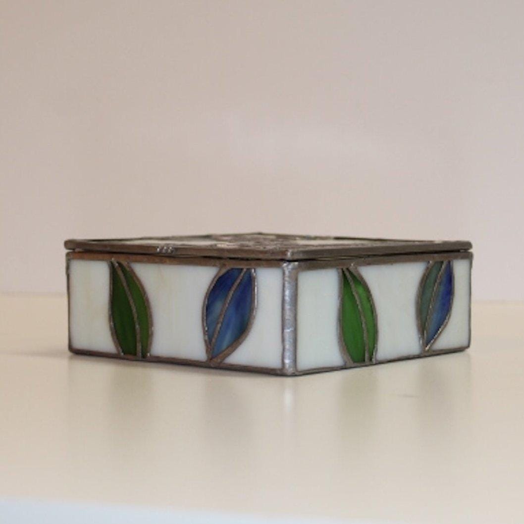 Stained Glass Box, Stained Glass Rose