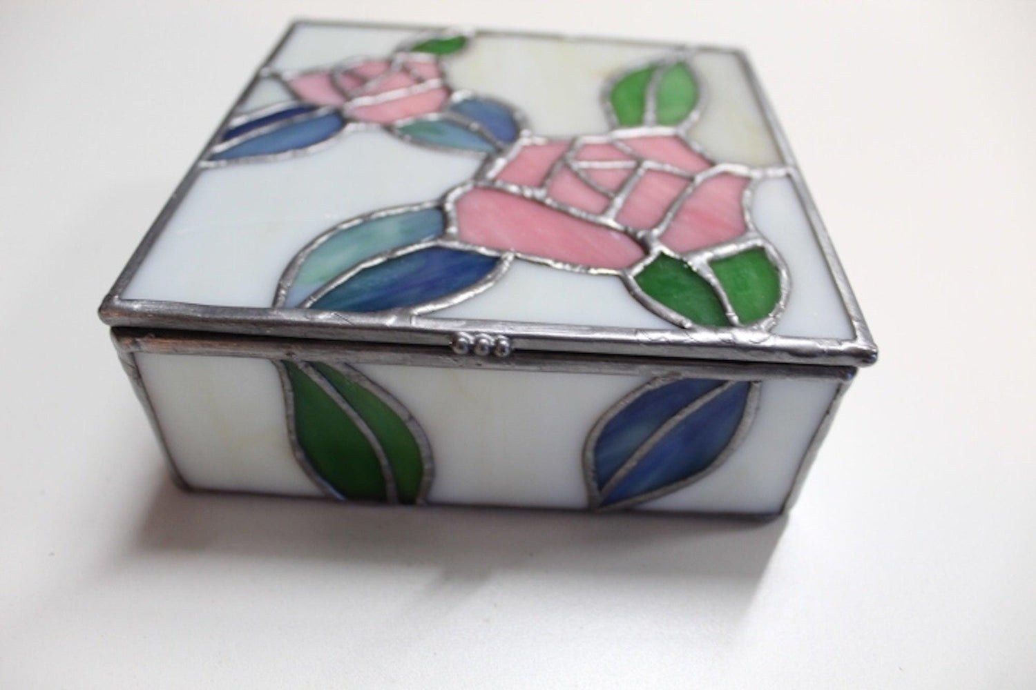 Stained Glass Box, Stained Glass Rose