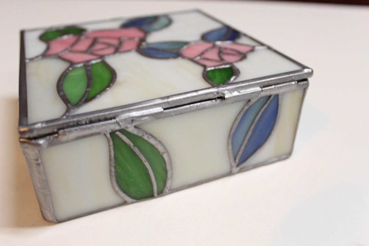 Stained Glass Box, Stained Glass Rose