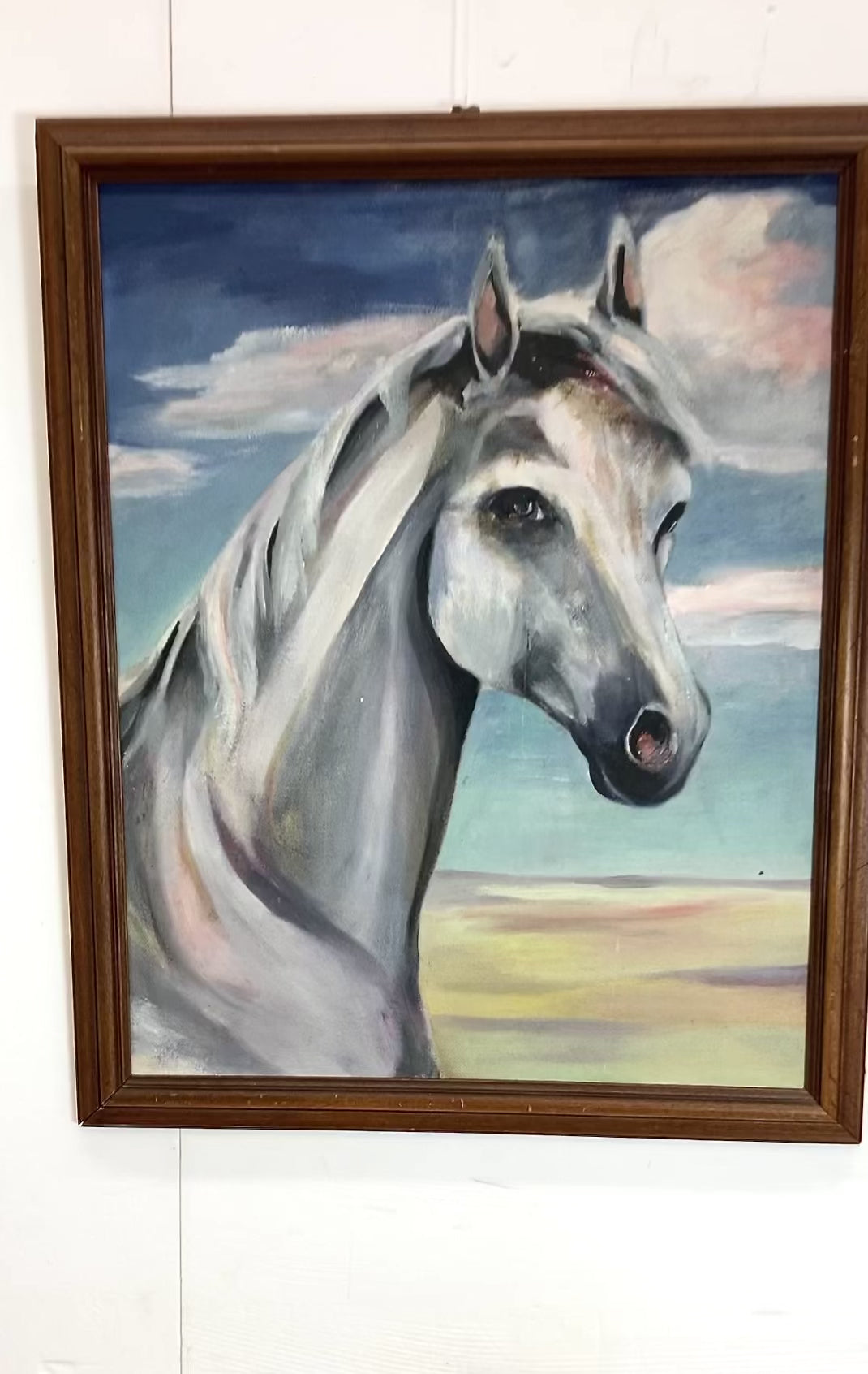 Gray Horse Painting