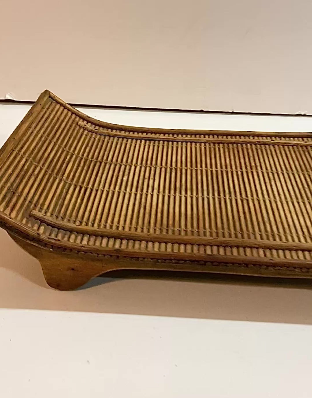 Vintage Pier1 Bamboo Serving Tray