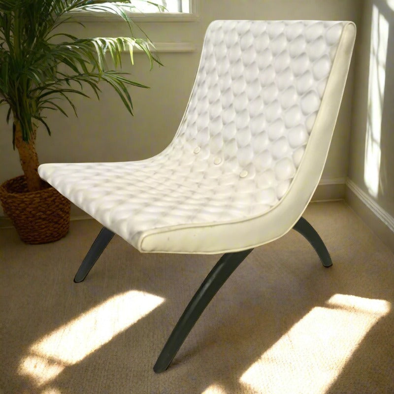 1950s Scoop Chair | Textured Vinyl