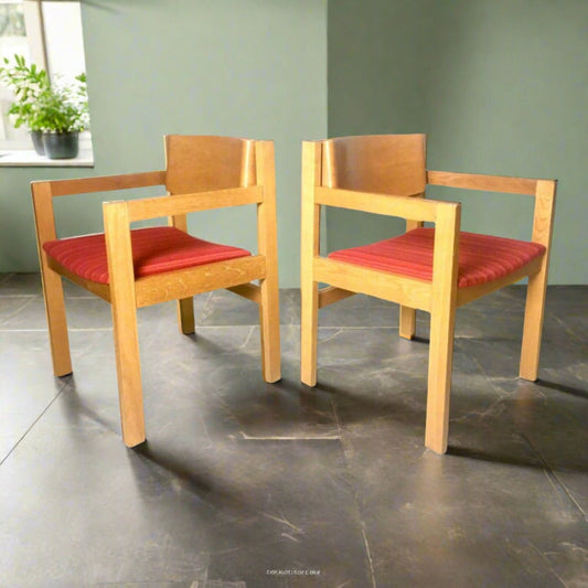 Harvey Probber Arm Chairs | Pair